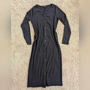 Old Navy Black Long Sleeve Dress